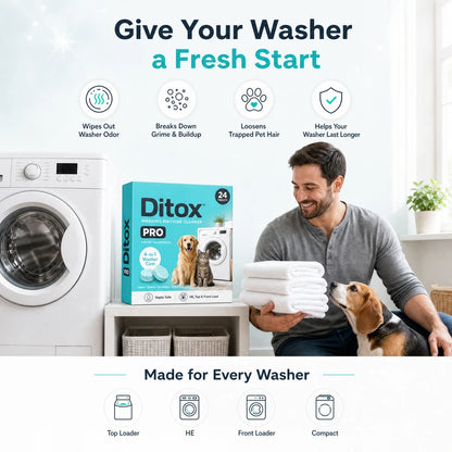 Give your washer a fresh start: four benefits of Ditox