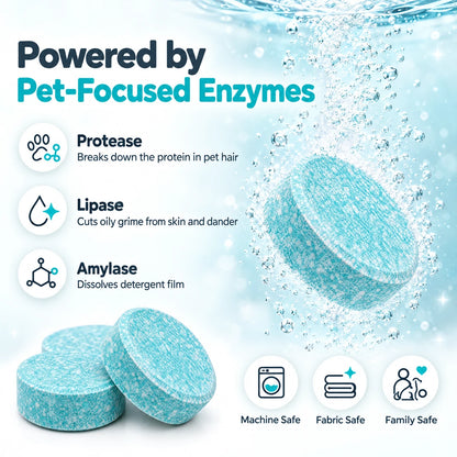 Pet-focused enzymes: protease, lipase and amylase
