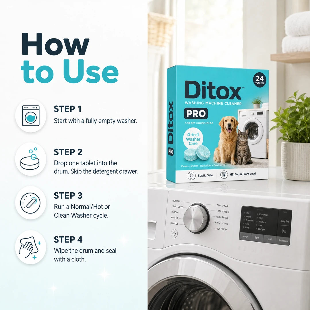 How to use Ditox in four steps