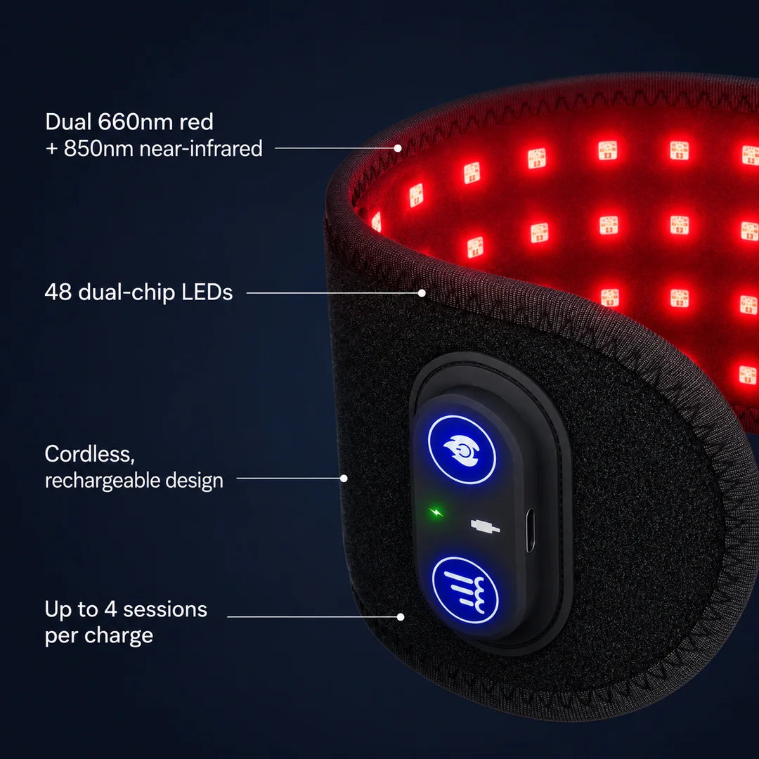 NeuroLux — dual 660/850nm wavelengths, 48 dual-chip LEDs