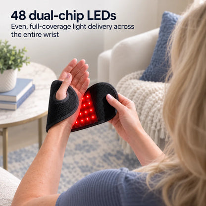 NeuroLux — 48 dual-chip LEDs, full wrist coverage